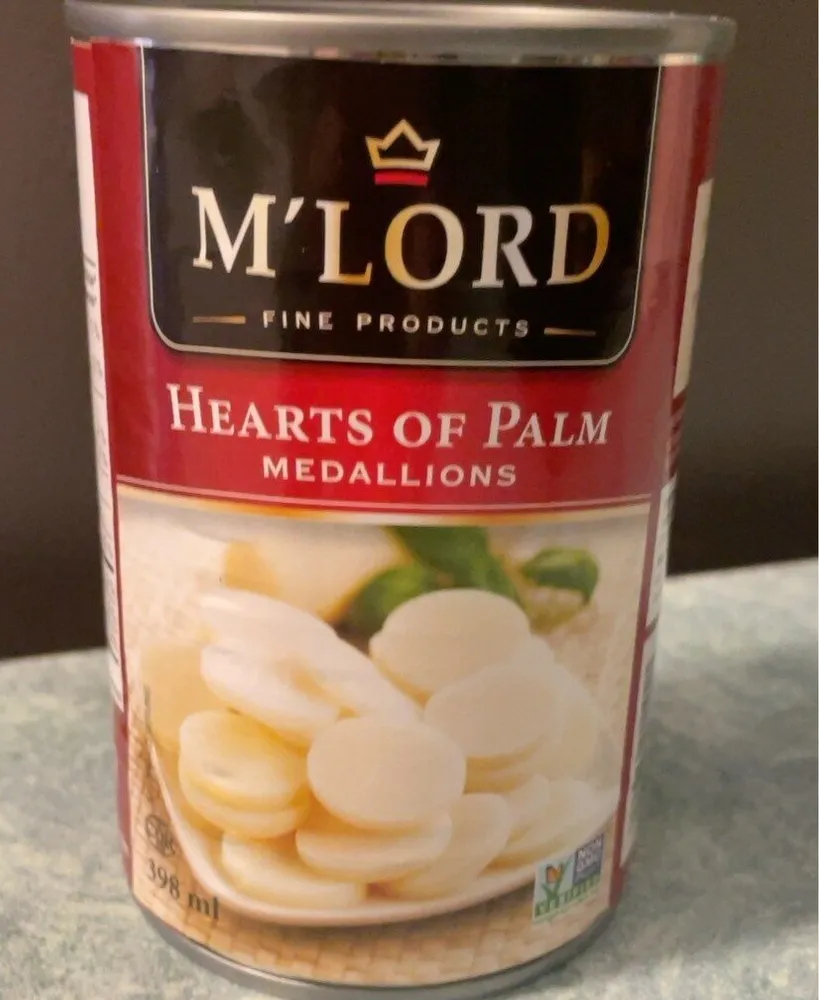 Hearts of Palm Medallions
