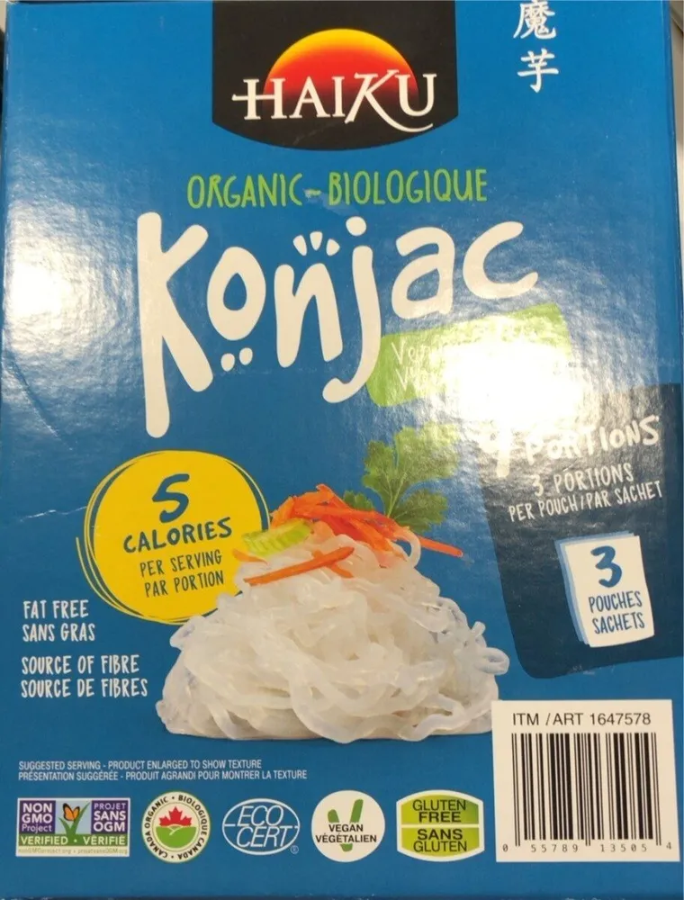 Konjac vermicelle