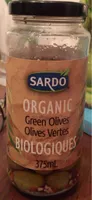 Olives vertes biologique