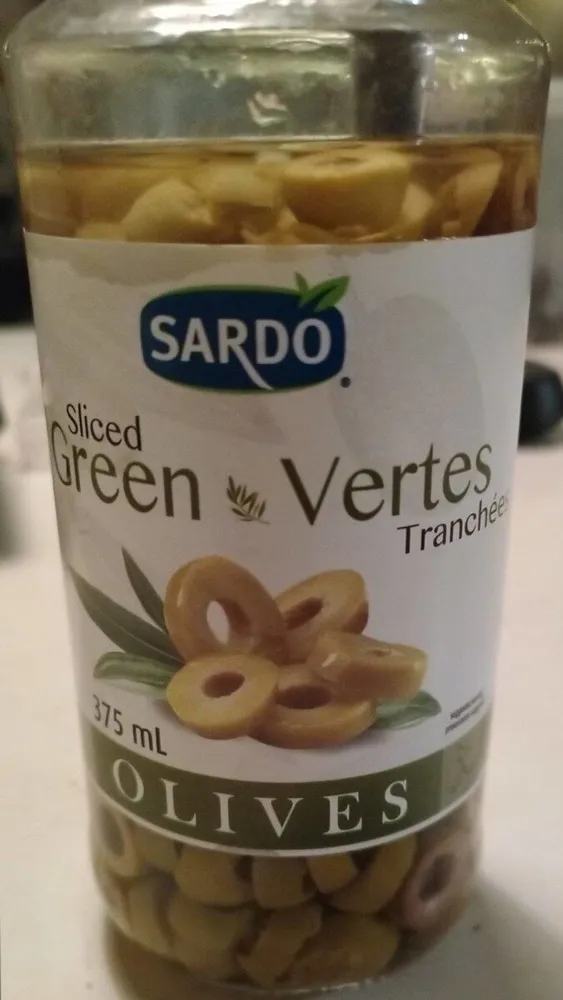 Olives vertes tranchées