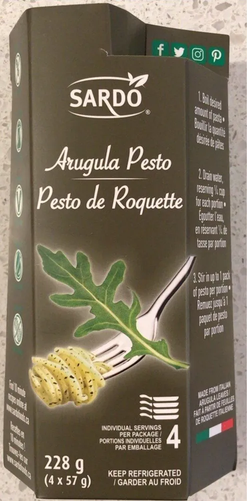 Pesto de roquette