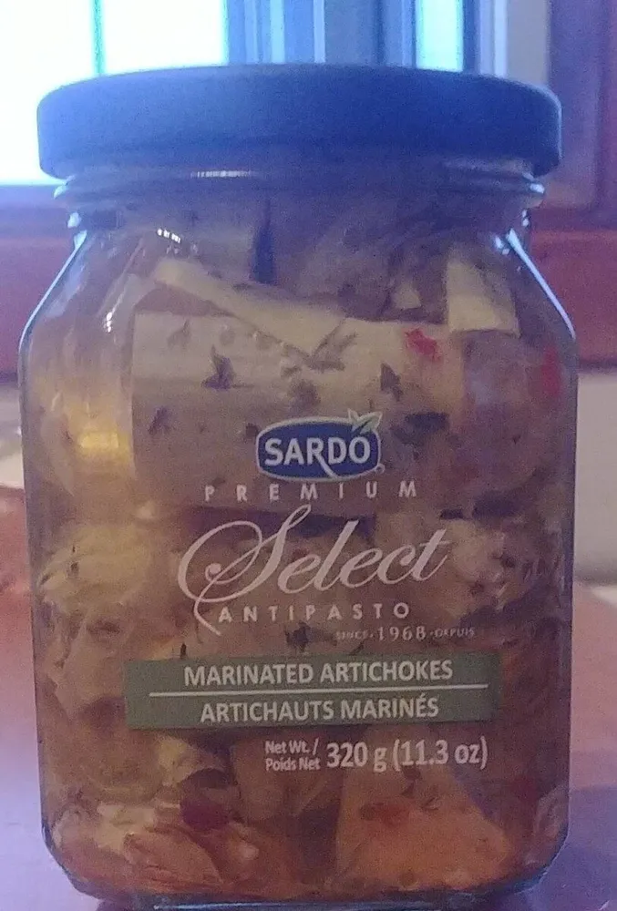 Select antipasto artichauds marinés