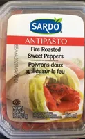 Poivrons doux grillés sur le feu