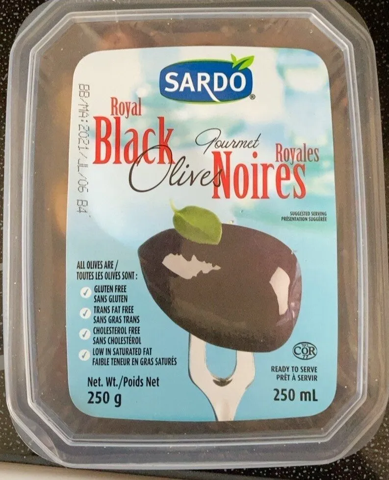 Gourmet Olives noires royales