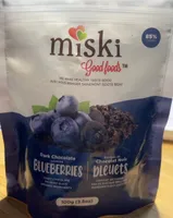 Bleuets enrobés de chocolat noir
