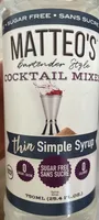 Thin Simple Syrup