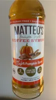 Coffee syrup