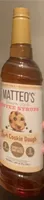 Coffe syrup thin cookie dough flavor