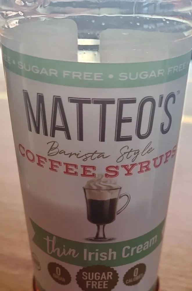 Coffee syrup
