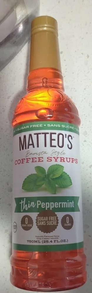 Peppermint Syrup