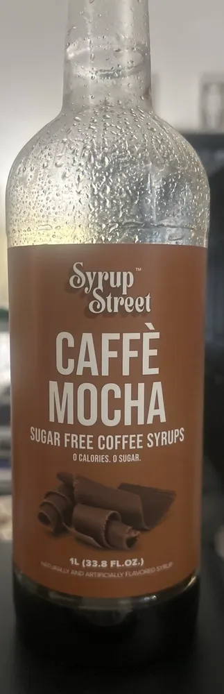 Caffè mocha coffee syrup