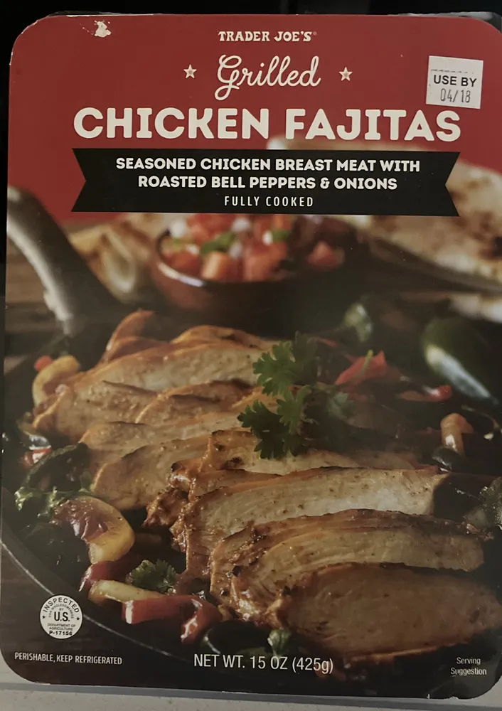 Grilled Chicken Fajitas