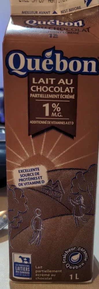 Lait au chocolat