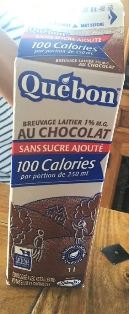 Breuvage laitier au chocolat