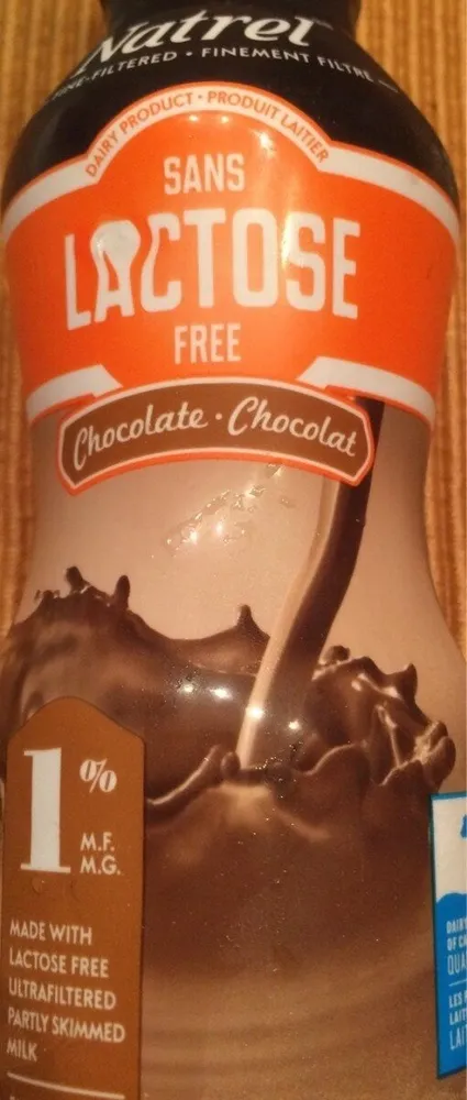 Lait chocolat sans lactose