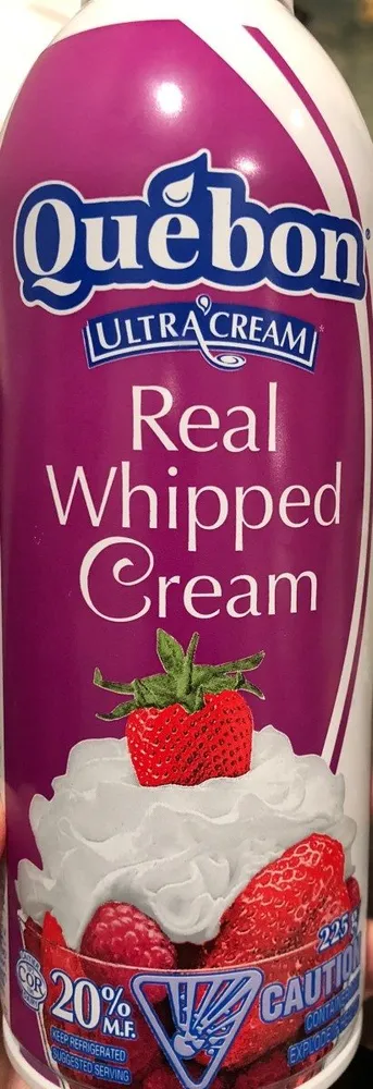 Real whipped cream