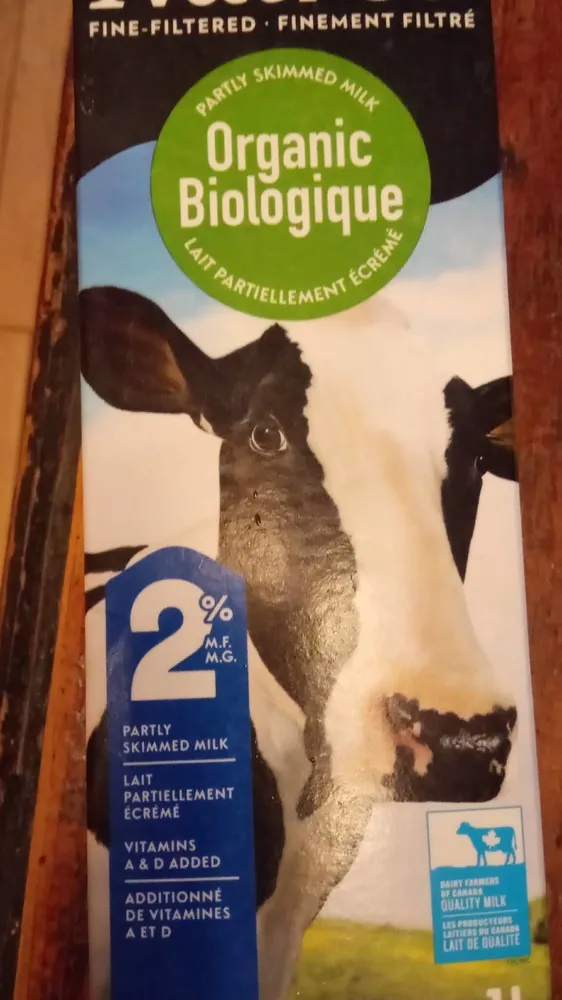 Lait 2% Bio