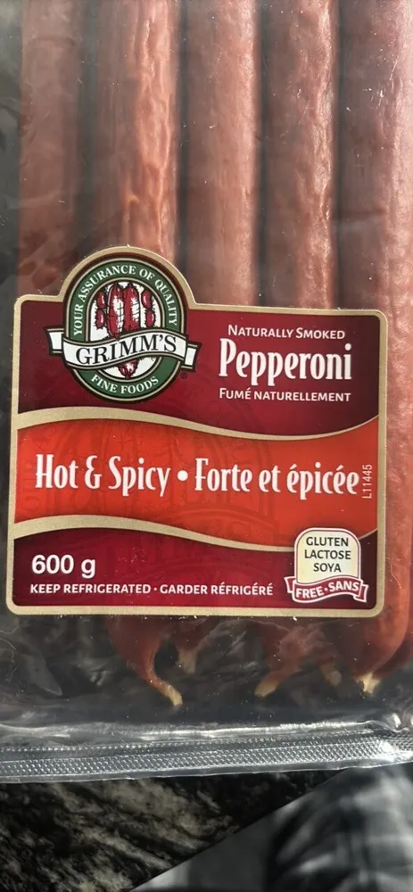 Hot & Spicy pepperoni