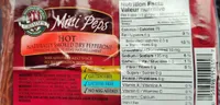 Mini peps hot naturally smoked dry pepperoni