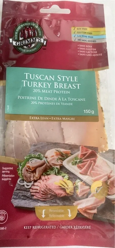Tuscan Style Turkey Breadt
