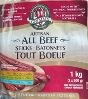 Batonnets tout boeuf