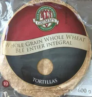 Tortillas Blé entier intégral