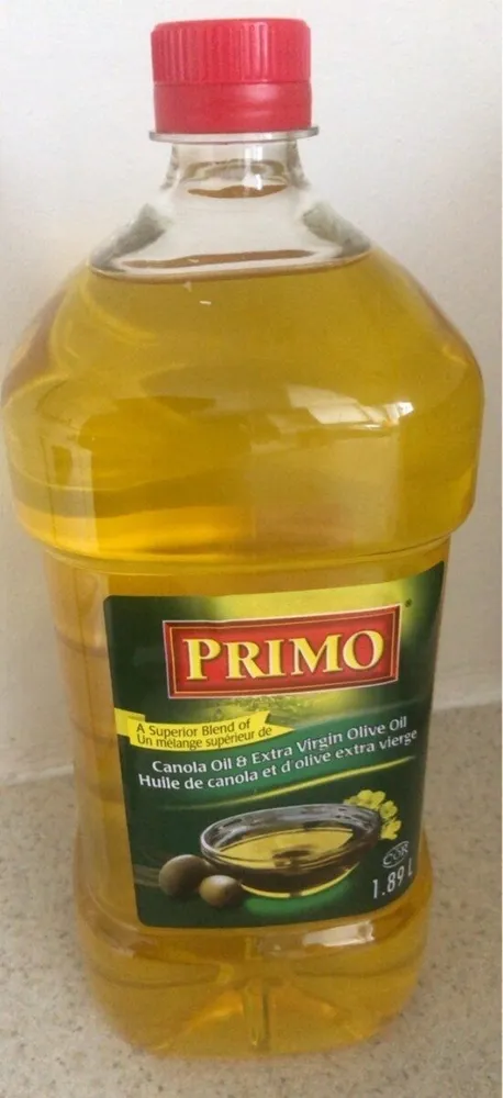 Canola oil & extra virgin olive oil