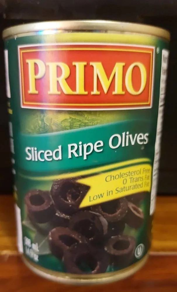 Sliced olives