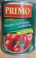 Tomates italiennes entières sans sel ajouté