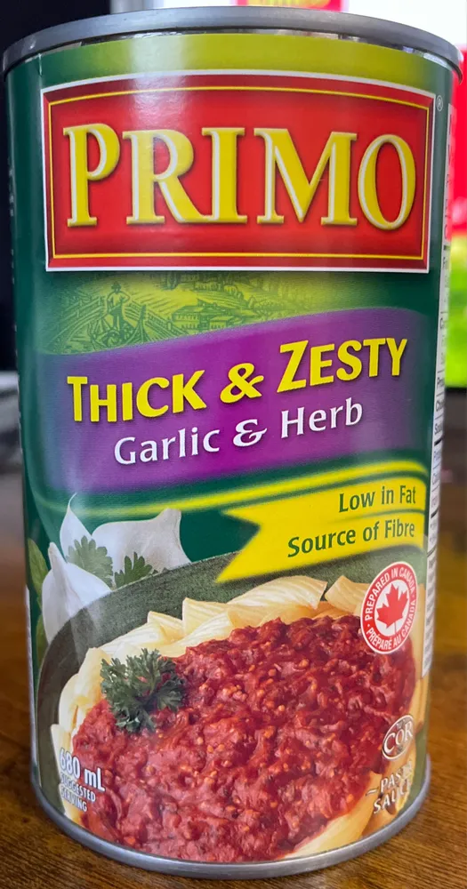 Thick & Zesty Garlic & Herb Sauce