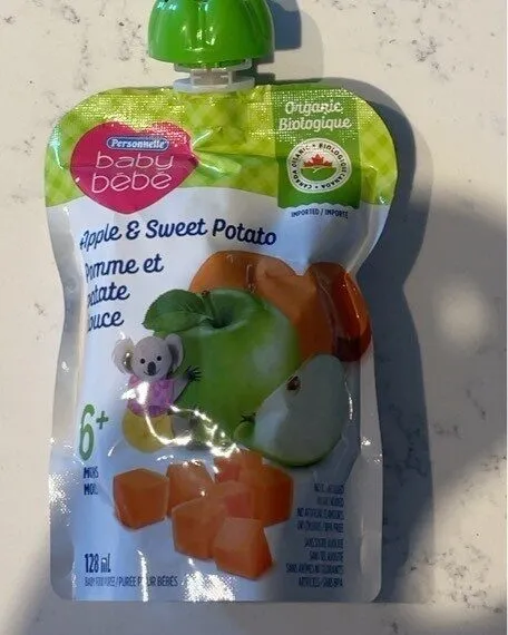 Baby apple & sweet potato puree