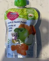 Baby apple & sweet potato puree
