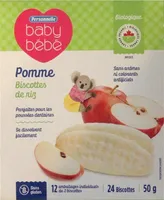 Apple Rice Rusks - Pomme Biscottes de riz