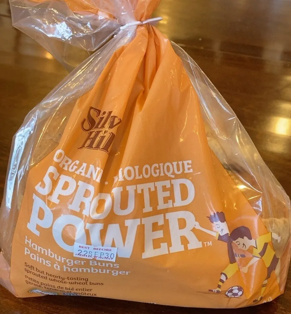 Organic Sprouted Hamburger Buns