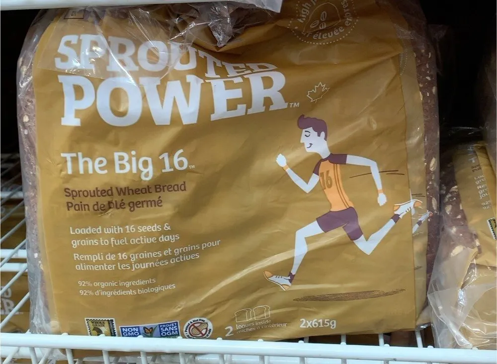 Sprouted Wheat Bread The Big 16