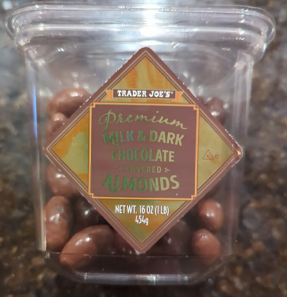 Premium Milk & Dark Chocolate Covered Almonds