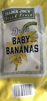 Dried Baby Bananas