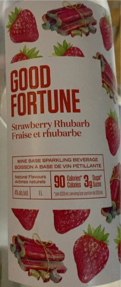 Wine base sparkly beverage