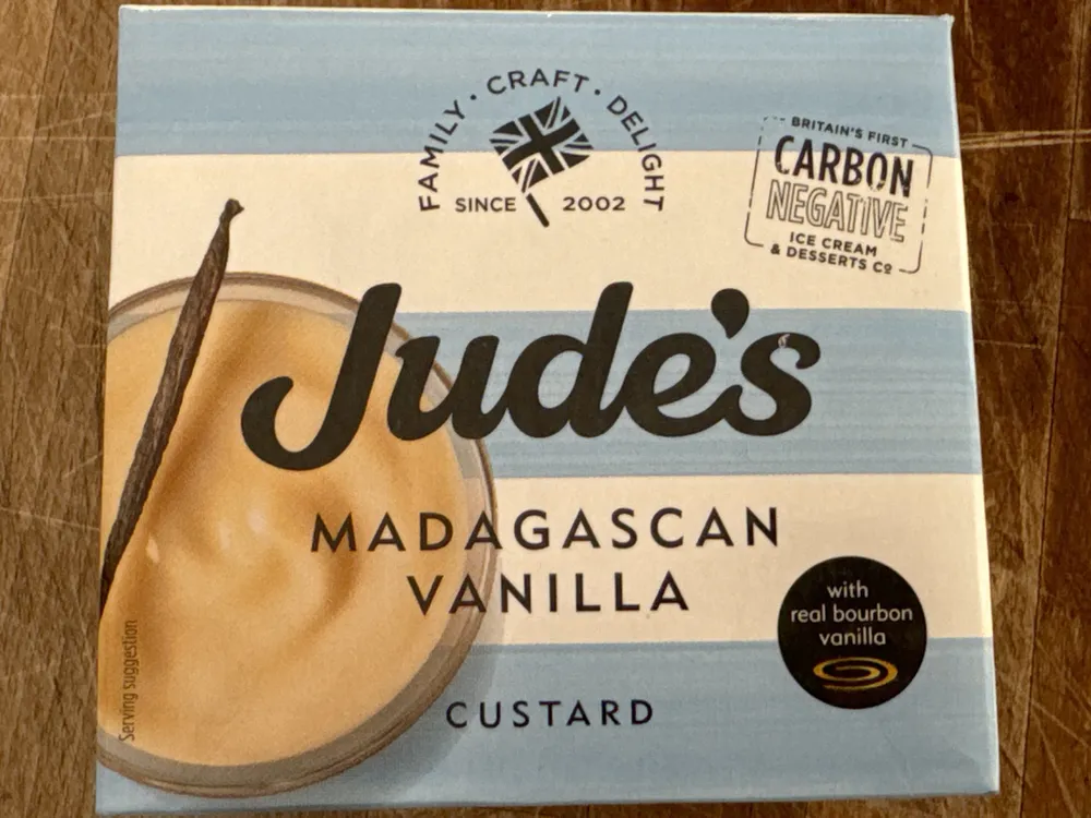 Madagascan Vanilla Custard