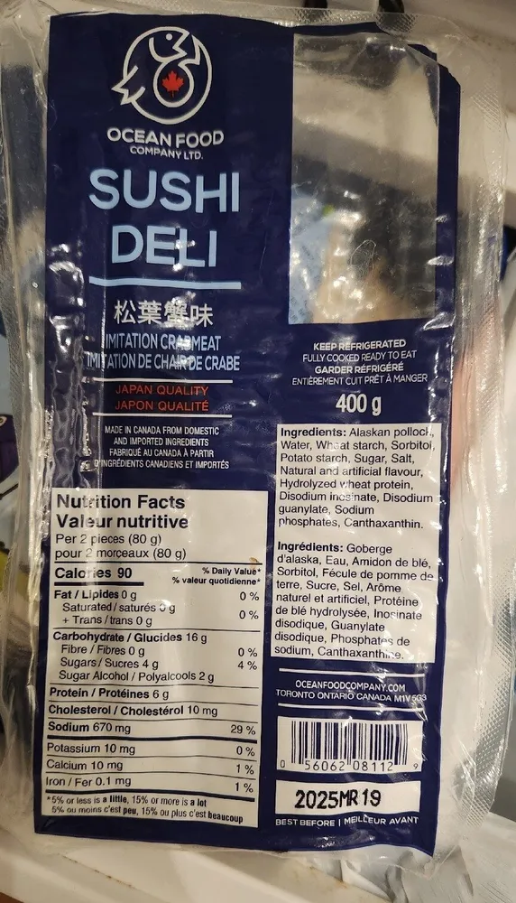 Imitation Crab Meat