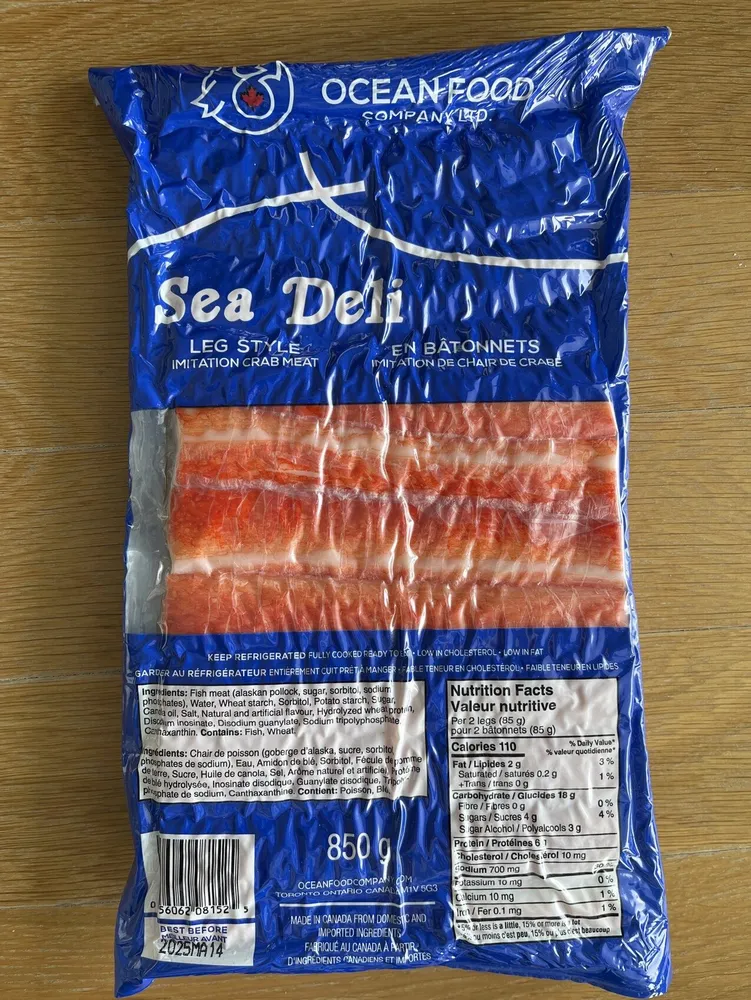 Sea Deli Leg Style Imitation Crab Meat
