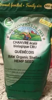Chanvre écalé biologique cru