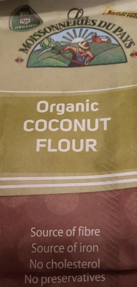 Organic coconut flour