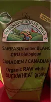 Sarrasin entier blanc cru biologique