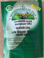 Chanvre écalé biologique cru