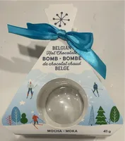 Bombe de chocolat chaud belge