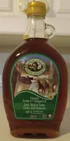 100% Pure Dark Organic Maple Syrup
