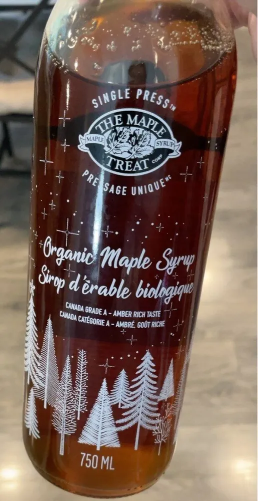 Sirop d’érable biologique