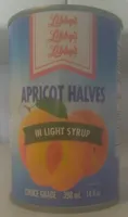 Apricot Halves in Light Syrup