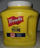 Classic YELLOW Prepared Mustard/Moutarde préparée